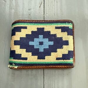 Geometric Patterned Men's Wallet